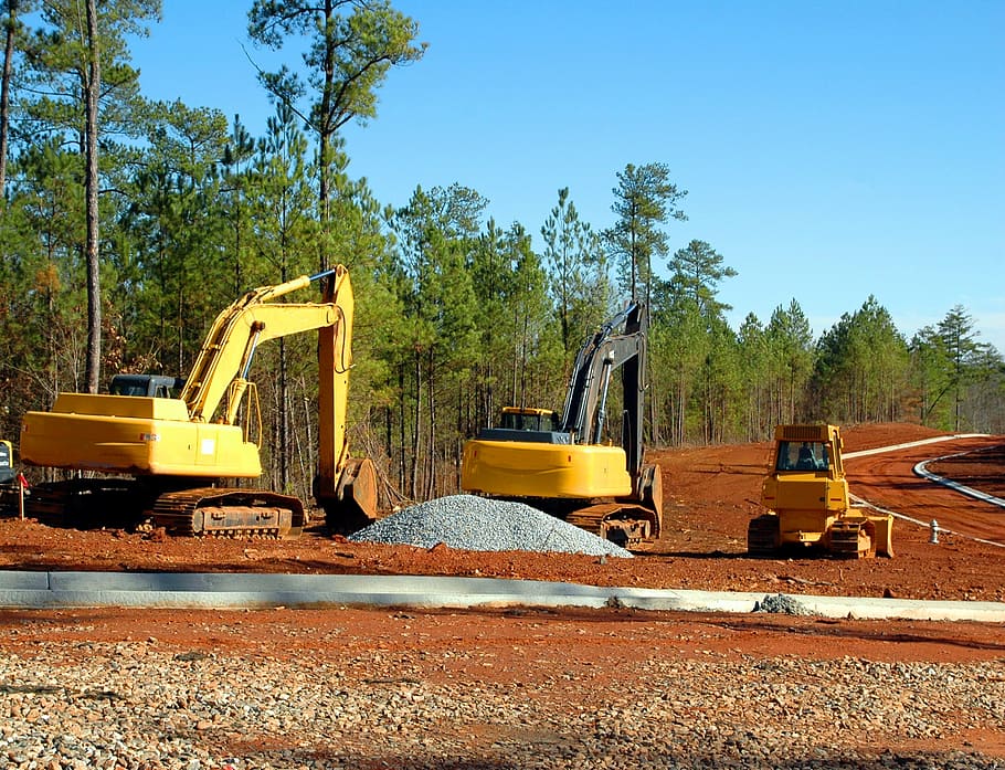 construction-site-bulldozer-backhoe-heavy-equipment